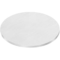 Ronde ø 100mm, Stärke 4mm, einseitig geschliffen, gelasert, mit Längsschliff