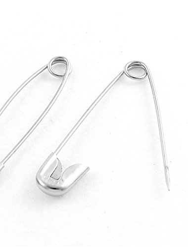 sourcingmap® Home Metall für Brosche Sicherheitsnadeln, 30 mm, 1000 Stück - 2