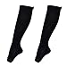 Produktbild Kompressionssocken, komfortables Design unsichtbare Kompressionssocken Leg Support Unisex offene Zehen Knie Strümpfe mit Reißverschluss