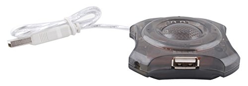 Hub Usb 2.0 Verteiler 4 Port Kabel Adapter Notebook PC Laptop Computer #481 - 3