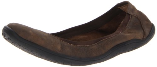 Vivobarefoot Womens Sofa Daisy L Leather Ballet Flats 200027-01 Dark Brown 3 UK, 36 EU