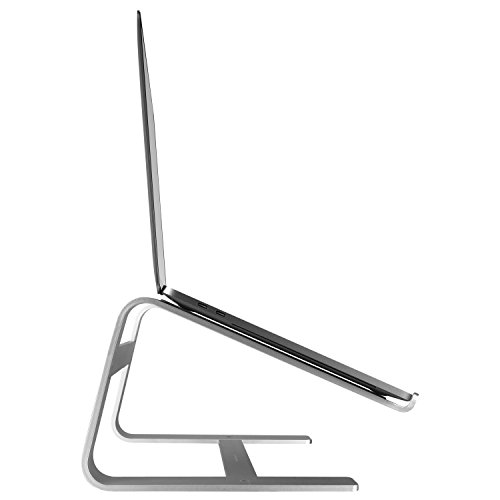 Macally astand Aluminium Laptop Ständer für Apple Macbook, Macbook Air, Macbook Pro – Silber - 3