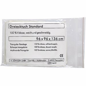 Preisvergleich Produktbild Söhngen Dreiecktuch Standard 96x96x136cm weiß