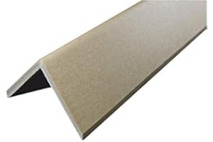 ROTHSCHENK Kantenschutzwinkel aus Pappe Format: 800 x 100 x 100 x 8 mm zum Schutz von druckempfindlichen Waren oder Verpackungen