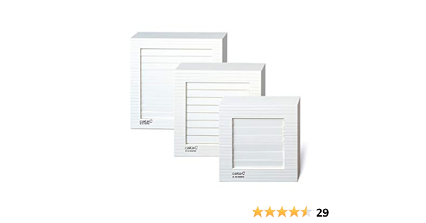 Cata Exhaust Fan B 10 Matic White Size 98 150 42 47 Mm Amazon In Home Kitchen