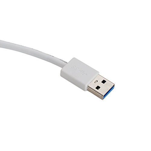 smartera® Portable Design 7 Ports Steckdose USB-Buchse Spender für Mac iMac Mac Book Pro Air PC Laptop iPhone 5S 5 C 5 4S Galaxy S5 S4 Note 3 2 (USB 3.0 Plug und Play) - 5