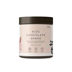 Palak Notes: Kids Chocolate Powder I Added Colostrum for Immunity I 100% Brown Sugar I Vitamins & Minerals from Vegetable, Fruits & Herbal Extracts I Kids Brain, Immunity & Health Formula: 400g