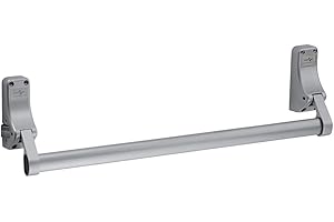 LOOPS Single Push Bar Panic Door Latch - Fire and Emergency Exit Door Control | Emergency Exit Door Equipment - Panic Door Push to Release - Fire Door Opening Device