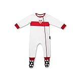 VFB Stuttgart Baby Schlafanzug Heimtrikot Nachwuchs 100% Baumwolle Größe 68