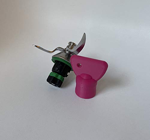 3DJ TM5 I TM6 Thermomix Tourne-croûte Compatible Lave-Vaisselle, Magenta