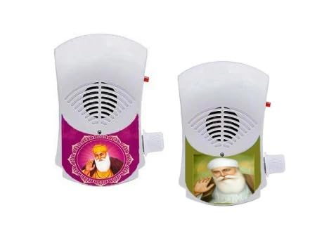 Soundify Combo of Waheguru 6-in-1 Sikh Mantra & Sukhmani Sahib Full-Length Mantra Chanting Box (Portable)