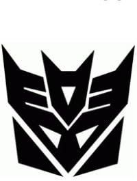 2x Transformers Autobot Logo Sticker Decal Aufkleber 10x9.5cm Decepticon Movie Bike Car Auto JDM Racing Tuning Dub VAG Bumper Dashboard Notebook Laptop