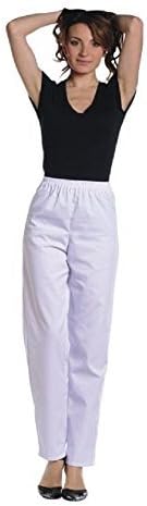 HYDROPLANETE Womens Scrub Bottoms - White - XXL