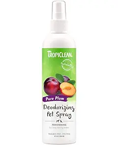 TropiClean Pure Plum Deodorizing Dog & Cat Spray, 8-oz