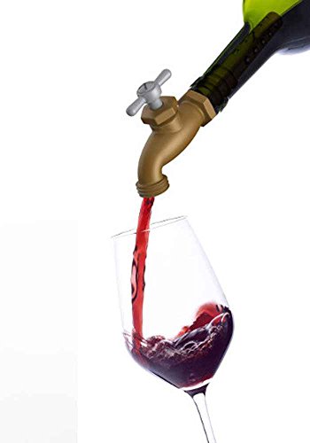 Weinverschluss und Ausgießer - Wasserhahn - Tapped