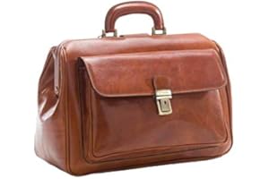 DD FIRENZE D&D - Borse Medico in vera pelle English Man - Made in Italy
