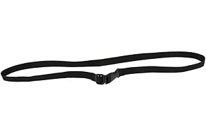 MILAGETO Bauchgurt für Chalkbag, Verstellbarer Ersatzgurt für Kletter-Chalkbag-Eimer, Verstellbare Taille Gurt mit Clip Schnalle, Nylon-Hüftgurt mit Clip-Schnalle für Klettern 118cm