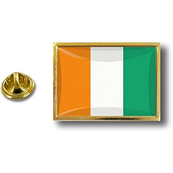 Akachafactory Pin's Drapeau Tanzanie - Badge Résine Epoxy - 2,4 X 1,7 Cm - Souvenir De Voyage