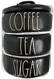 rae dunn tea coffee sugar