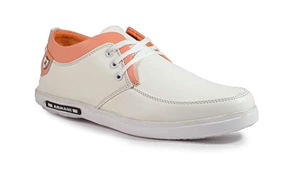 Action white canvas shoes Clearance