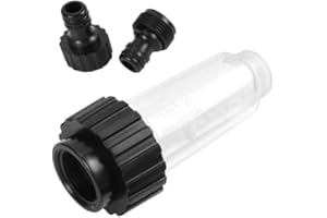 Vesaneae Filtri per Idropulitrici, Filtro per Acqua per Idropulitrice, Filtro Acqua Pulizia ad Alta Pressione, Filtro per Idropulitrici di Ricambio, con Raccordo da 3/4, Accessorio per Idropulitrice