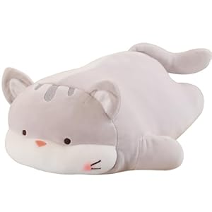 AMOZO Peluche de gato Kawaii