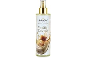Prady – Body Splash Vanilla Toscana Femme – 250 ml – Fragancia corporal cálida & envolvente con aroma de vainilla