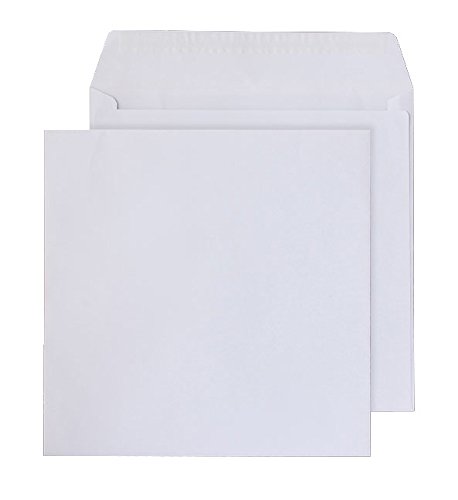 Blake Purely Everyday 165 x 165 mm 100 gsm Square Peel & Seal Envelopes (0165PS) White - Pack of 500