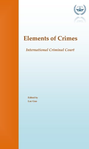 Preisvergleich Produktbild Elements of Crimes: International Criminal Court