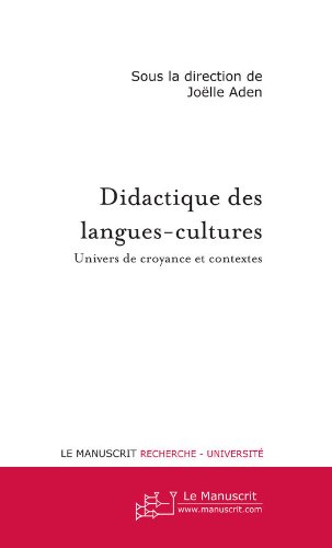 Download Didactique des langues-cultures