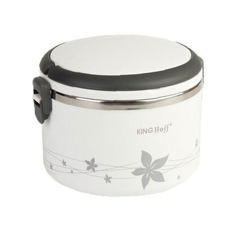 1000 ml Lunchbox Suppe Lebensmittel Essen Edelstahl Isolierte Haltebox Weiß