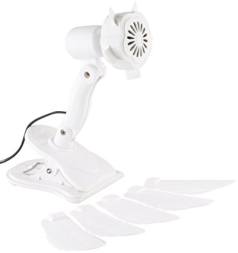 Sichler Haushaltsgeräte Tisch-Ventilator VT-131.C mit Befestigungs-Clip, 11 W, 34 cm - 2