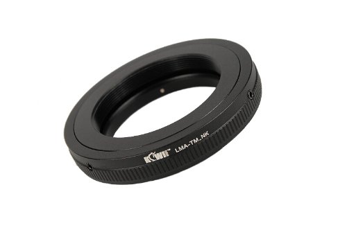 examen Bague d'adaptation pour filetage T2 Appareils Photos Nikon AF/MF D60 D40 D90 D7000 D5000 D3000 D90 D100 D300s...