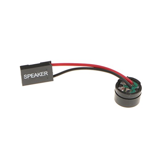 perfk PC Internal Beeper Mini Case Speaker CPU Alarm Buzzer for Motherboard PCB