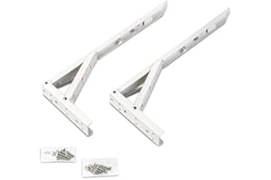 SOTECH SO-TECH® 1 para wsporników składanych 341,5 x 20,5 x 136 mm stal biała powlekana udźwig 55 kg