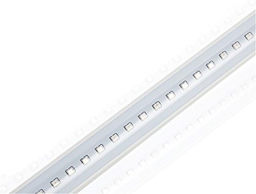 Plant growth light LED full-spectrum plant growth lamp Greenhouses Indoor vegetable pea seedlings flowers Imitation solar light tube No need to install Plug and play ( Color : Sigle , Size : 1.2m-Warm whtie )