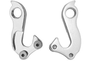 Guangzhou 1Pb Mtb Bicicletta Posteriore Cambio Meccanico Deragliatore Gancio Forcellino Convertitore Adattatore Cambio Bicicletta Nero, Argento