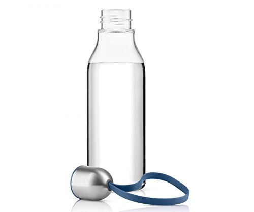 Eva Solo 503003 Sporttrinkflasche, Mit Trageschlaufe, 0,7 Liter, Moonlight Blue, Transparent/Blau - 2