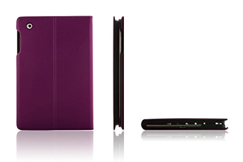 ForeFront Cases® Neue Apple iPad Mini 3 / 3rd Generation (Oktober 2014) Leder drahtlose Bluetooth Tastaturhülle– Vollständiges QWERTZ-Layout und eingebauter, wiederaufladbarer Akku inkl. Eingabestift und Displayschutz - 5