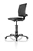 Produktbild 3Dee ergonomischer Bürostuhl/Chefsessel, Bezug: PREMIUM Leder in schwarz, Feder: BASIC in schwarz