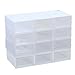 Produktbild CremeBruluee Moistureproof Schuhkartons Schlafzimmer Organizer Faltbare 12 PCS Schuh-Aufbewahrungsbehälter