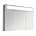 Produktbild 3D Spiegelschrank Wandspiegel Badschrank inkl LED Beleuchtung 90cm