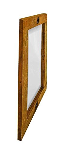 Massivholz massiv Möbel Holz Spiegel 120×80 lackiert Altholz massiv Möbel Spirit #04 - 3
