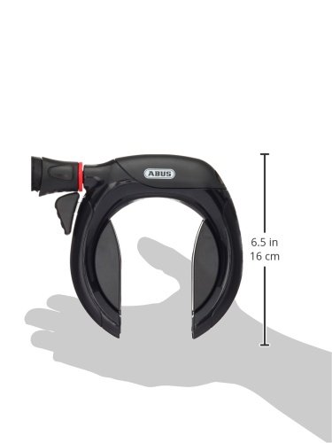Abus 11263-8 Fahrradschloss 4960 Lh Nkr Set+chain 6ks/85+ St4850, schwarz - 6