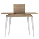 Symbiosis 2295A0334A00 PRISM Console Panneaux De Particules Mélamines Chêne Naturel 118 x 33 x 80 cm