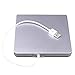 Produktbild Knossos USB CD/DVD-RW Intelligent Writer Burner External Hard Drive USB 2.1 Interface Silver