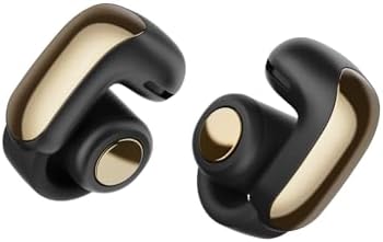 Bose Ultra Open Earbuds Auricolari Open-ear Wireless Bluetooth 5.3 con Lunga Durata della Batteria, Tecnologia OpenAudio, Fino a 48 Ore di Autonomia, Oro del deserto - Edizione limitata