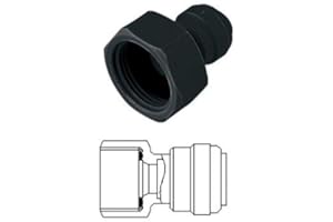 Female BSP Tap to Pushfit Adapter ¦ 3/4" BSP x 10mm PF ¦ DMFit AFAB1009FM-1
