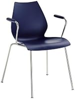 Kartell Maui Poltrona Bianco Zinco