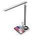 Produktbild Xflelectronic Tisch Schreibtisch LED Lampe Licht Qi Wireless-Ladegerät für iPhone 8 X XS XR Apple Watch 4 3 2 Airpods USB-Schnellladung Desktop Pad